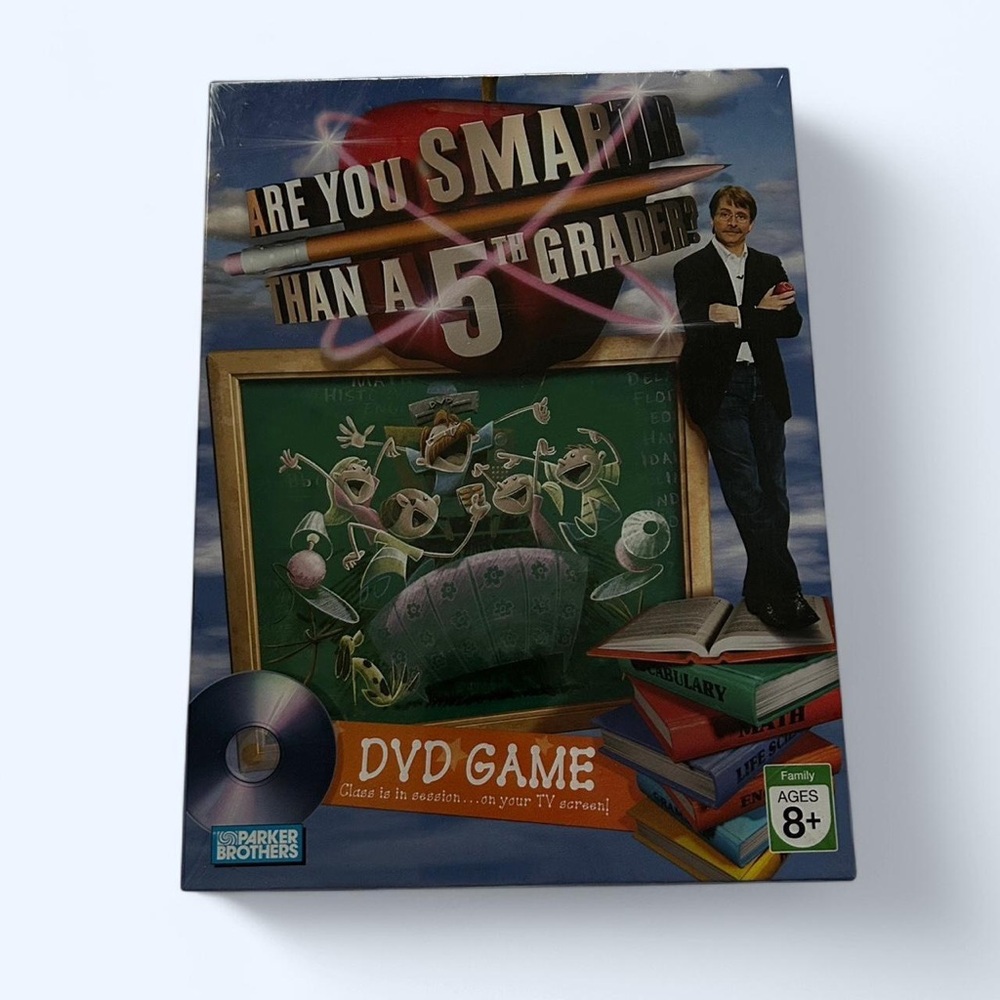 Are You Smarter Than a 5th Grader DVD Game, NEW in packaging!